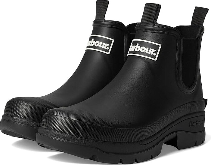 Barbour Nimbus Chelsea Welly Women's Boots Black : 5 M, Rubber
