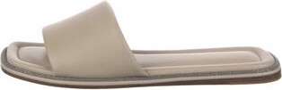 Brunello Cucinelli Leather Slides