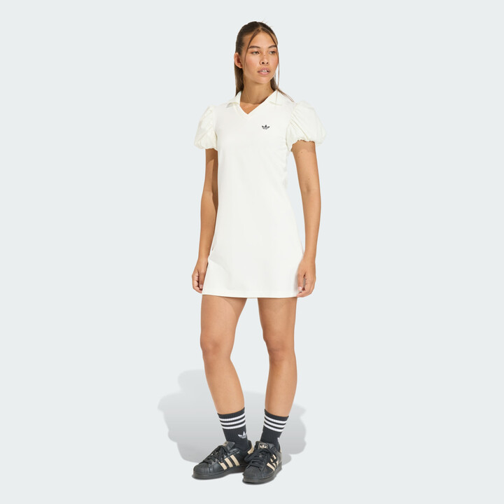 Dress With Balloon Sleeves