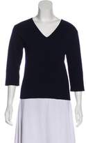 Thumbnail for your product : J.W.Anderson Wool Knit Sweater Blue Wool Knit Sweater