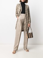Thumbnail for your product : Gentry Portofino Striped Knit Cardigan