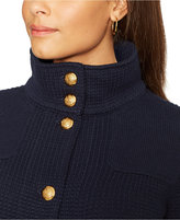 Thumbnail for your product : Lauren Ralph Lauren Plus Size Button-Front Utility Cardigan