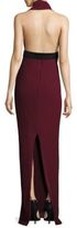 Thumbnail for your product : SOLACE London Laryn Pleated Halter Gown