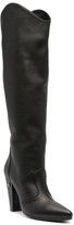 Thumbnail for your product : Golden Goose Point-Toe Leather Boots