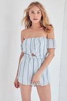 Thumbnail for your product : Kimchi & Blue Kimchi Blue Off-The-Shoulder Cutout Romper