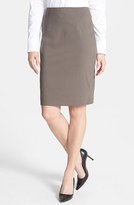 Thumbnail for your product : HUGO BOSS 'Vilina1' Stretch Wool Skirt