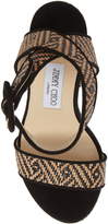 Thumbnail for your product : Jimmy Choo Aimee Platform Ankle Strap Sandal