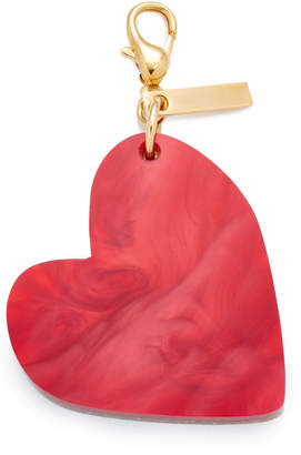 Edie Parker Heart Keychain
