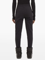 Thumbnail for your product : Fendi Stirrup-cuff Soft-shell Slim-leg Ski Trousers - Black