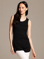 Thumbnail for your product : Banana Republic Side-Zip Ruched Tank