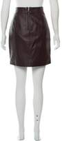 Thumbnail for your product : IRO 2017 Donkin Leather Skirt w/ Tags