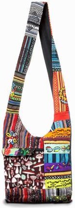 Jupiter Gear Home Tribal Stripe Patchwork Hobo Bag