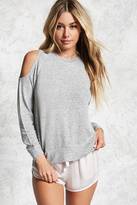 Thumbnail for your product : Forever 21 Open-Shoulder PJ Top