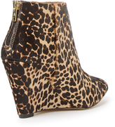 Thumbnail for your product : Arrow Pointed-Toe Wedge Bootie