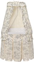 Thumbnail for your product : Badger Basket Majesty Baby Bassinet with Canopy Black Toile Bedding