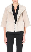 Thumbnail for your product : Tory Burch Etta reversible shearling jacket