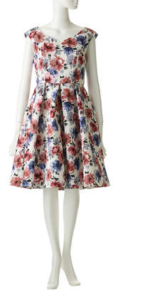 31 Sons De Mode トランテアン ソン ドゥ モード 花柄フィット フレアワンピース Shopstyle