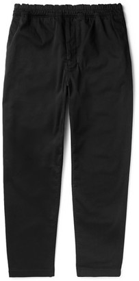 Acne Studios Andy Stretch-Cotton Twill Drawstring Trousers
