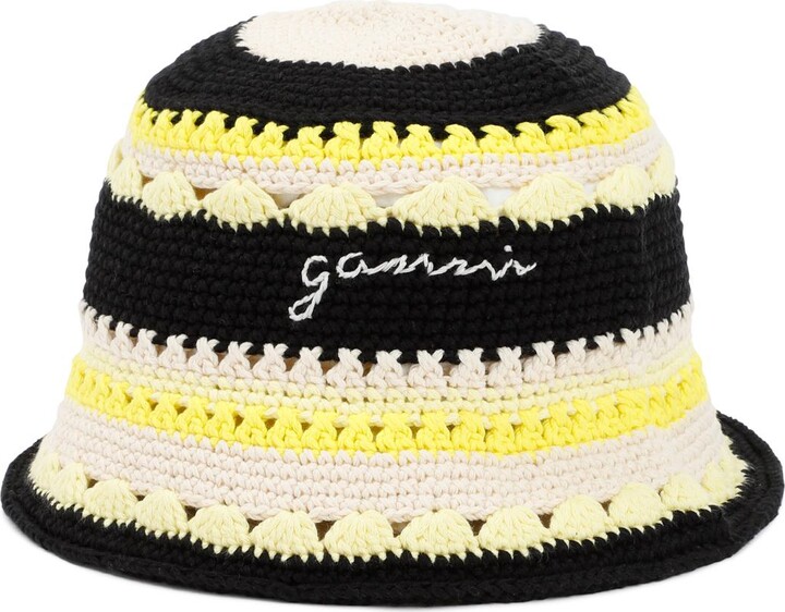 Ganni Crochet Bucket Hat ShopStyle