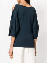 Thumbnail for your product : Blumarine embroidered detail blouse