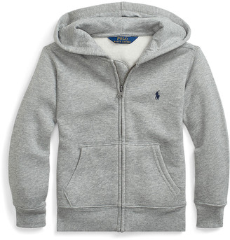 polo ralph lauren gray hoodie