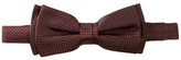 Thumbnail for your product : HUGO BOSS Silk Solid Check Pre-Tied Bow Tie