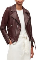 Thumbnail for your product : AllSaints Balfern Leather Biker Jacket