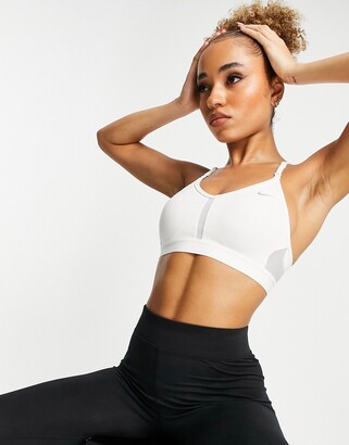 Nike Training Alpha Dri-FIT zip front high support sports bra in