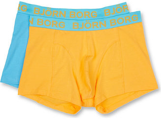 Bjorn Borg Pack of two stretch-cotton boxer trunks