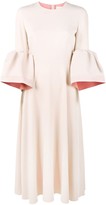 Thumbnail for your product : Roksanda Turlin bell sleeve dress