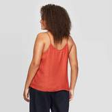Thumbnail for your product : A New Day Women's Plus Size V-Neck Woven Tank Top