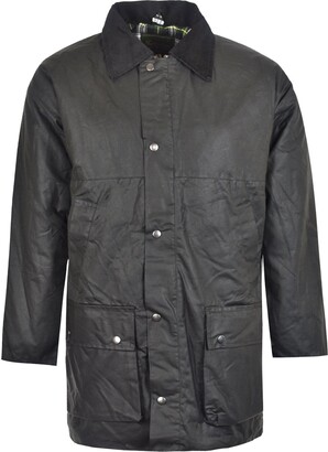 Walker and Hawkes - Men's Wax Hawthorn Jacket - Black - Small at   Men's Clothing store