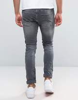 Thumbnail for your product : Jack and Jones Regular Jeans in Light Gray Denim