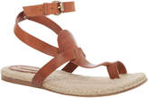 Thumbnail for your product : Max Studio Junior - Leather Ankle Wrap Sandals