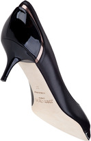 Thumbnail for your product : Jimmy Choo Leap Pump Black Leather