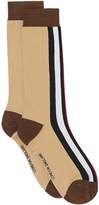 Thumbnail for your product : Burberry Icon Stripe Intarsia Cotton Blend Socks