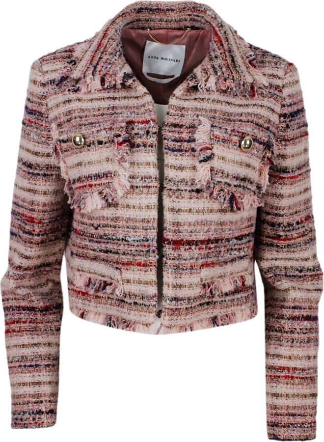 Fringe Jacket Pink | Shop The Largest Collection | ShopStyle UK