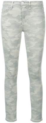 Hudson Nico faded camouflage jeans