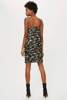 Thumbnail for your product : Topshop Womens Tall Camouflage Print Midi Slip Dress - Khaki