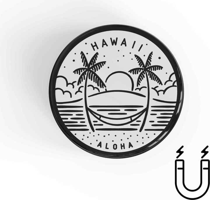 Hawaii Magnet | Button Fridge Kitchen Refrigerator