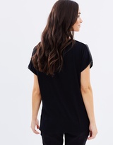 Thumbnail for your product : Oasis Colour Block V-Neck Tee