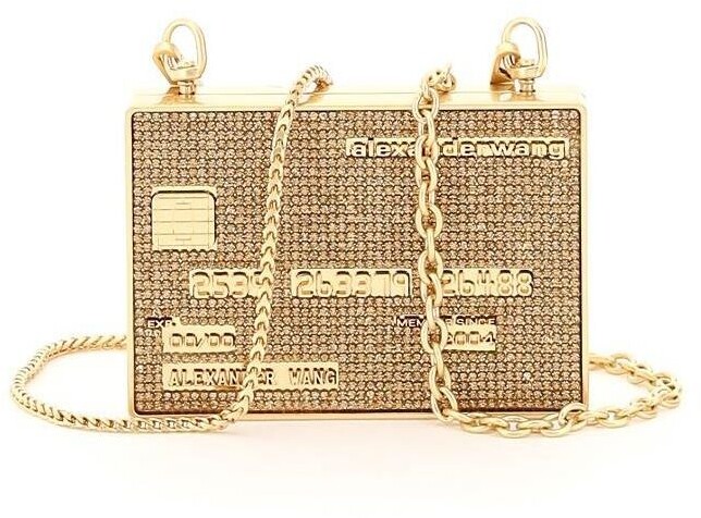 alexander wang credit card clutch
