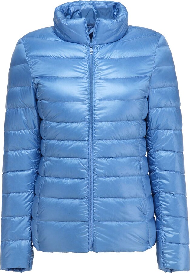 baby blue bubble coat