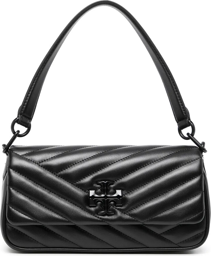 black chevron crossbody bolsa