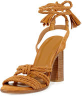 Thumbnail for your product : Joie Banji Braided Chunky-Heel Sandal