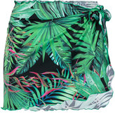 Thumbnail for your product : Ermanno Scervino palm kaftan cover-up