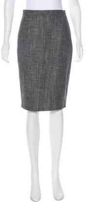 Max Mara Virgin Wool-Blend Skirt