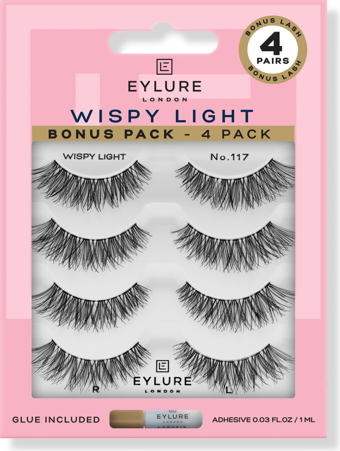 Eylure Wispy Light No. 117 Eyelashes Multipack