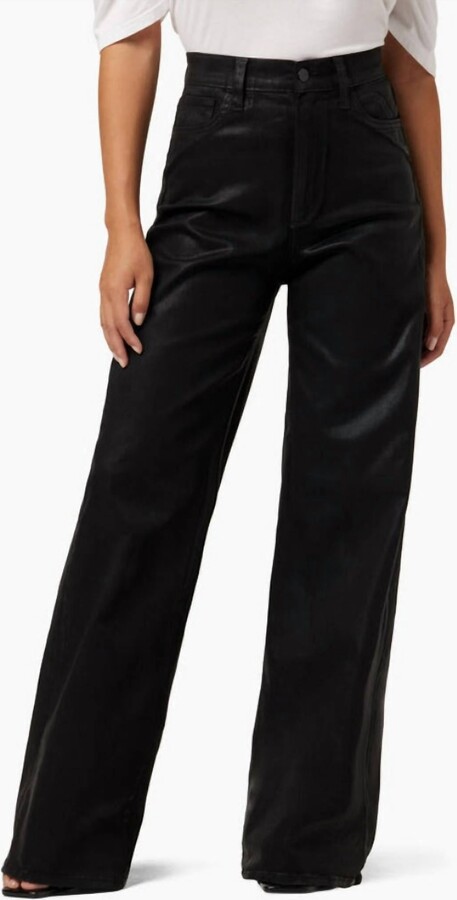 Joe's Jeans Mia Petite Coated Jeans In Black