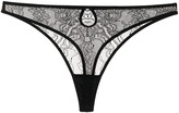 Thumbnail for your product : Petra Lotus floral-lace thong
